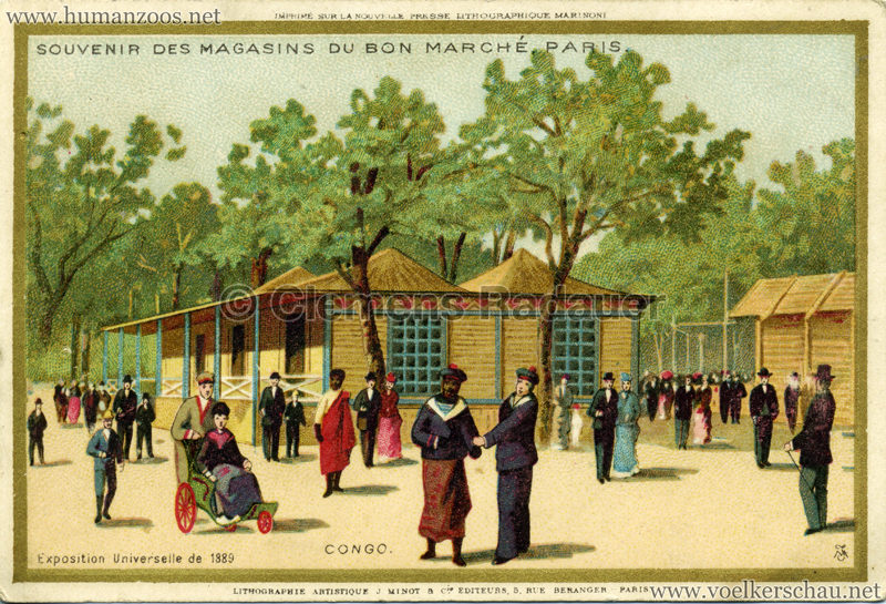 1889 Exposition Universelle Paris - Congo