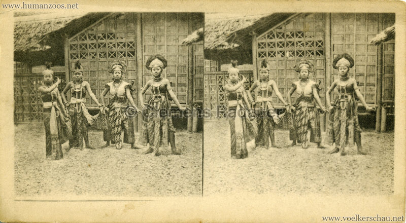 1889 Souvenir des merveilles de l'Exposition de 1889 - La Danse des Mains (Kampong Javanais)