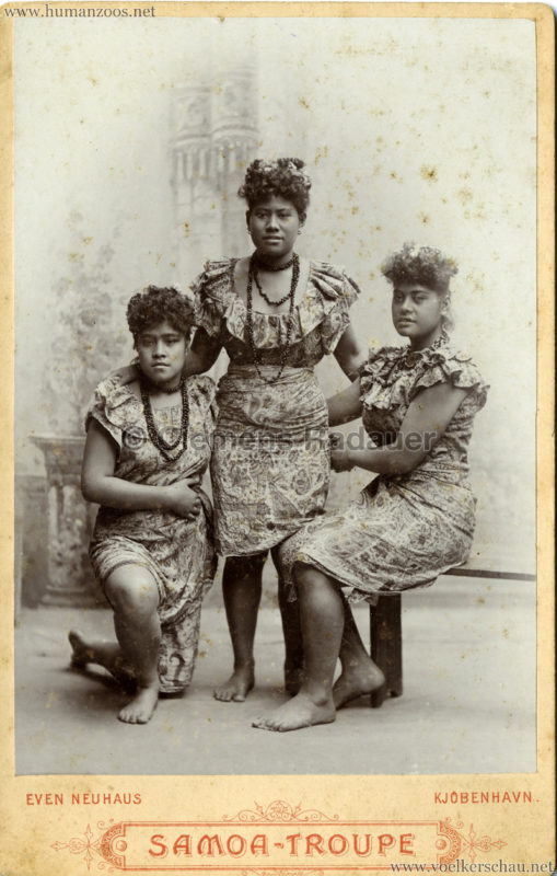 1895:1896 Samoaner-Truppe - CDV 3