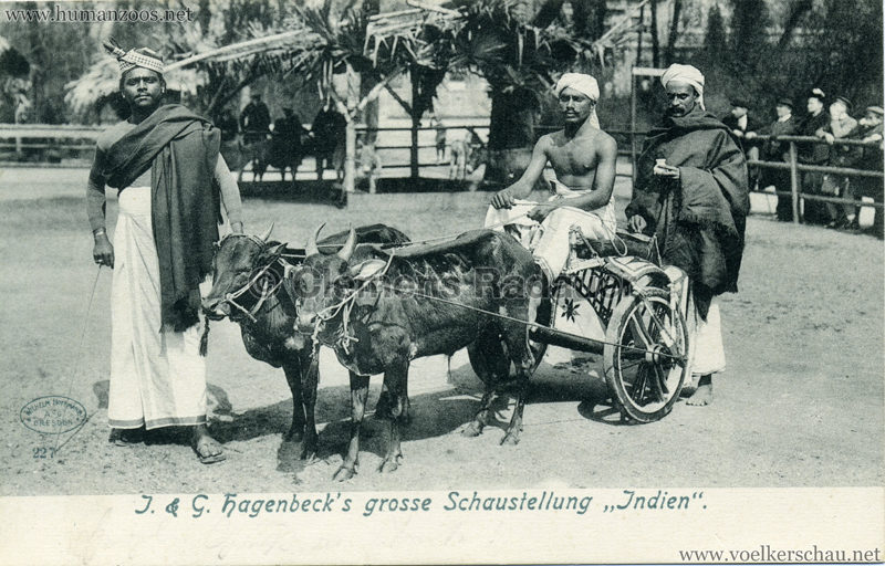 1905 J. & G. Hagenbeck's grosse Schaustellung 