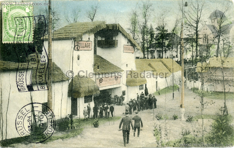 1910 Exposition de Bruxelles - Le Village Sénégalais 7