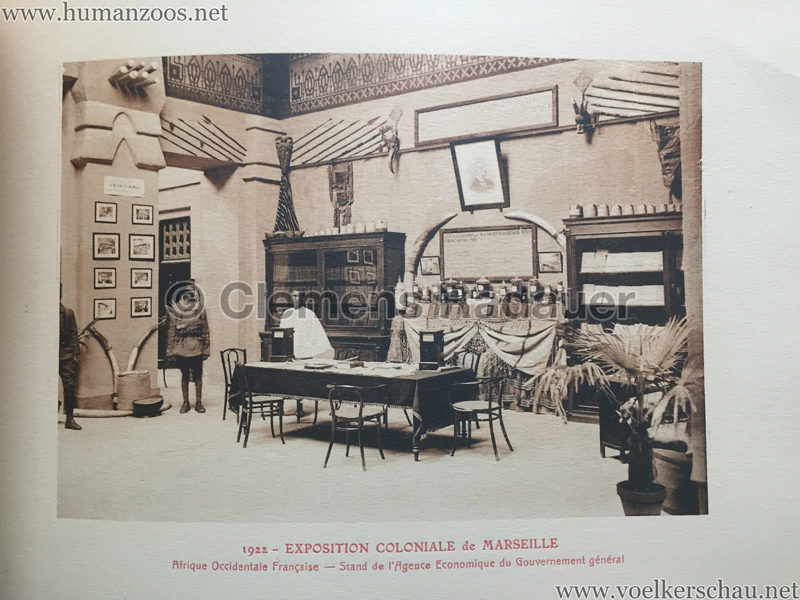 1922 Exposition Coloniale Marseille - Palais de l'Afrique Occidentale Francaise 11 - Stand 1