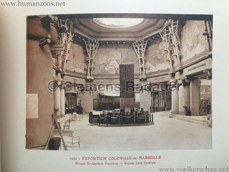 1922 Exposition Coloniale Marseille - Palais de l'Afrique Occidentale Francaise 12 - Salle 2
