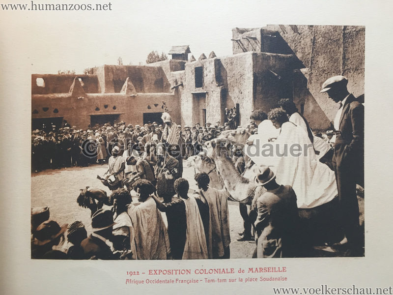 1922 Exposition Coloniale Marseille - Palais de l'Afrique Occidentale Francaise 6 - Tam-Tam