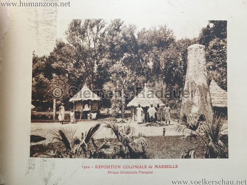 1922 Exposition Coloniale Marseille - Palais de l'Afrique Occidentale Francaise 8 - Afrique Occidentale