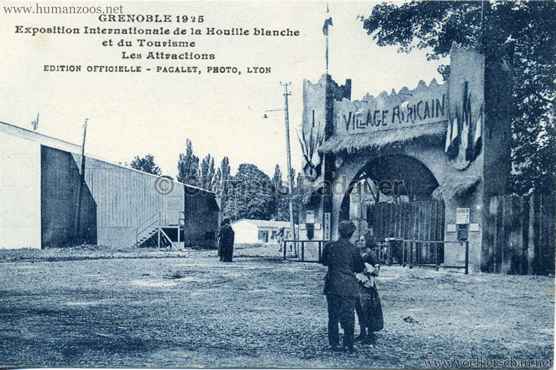 1925 Exposition Internationale Grenoble - Le Village Africain 3