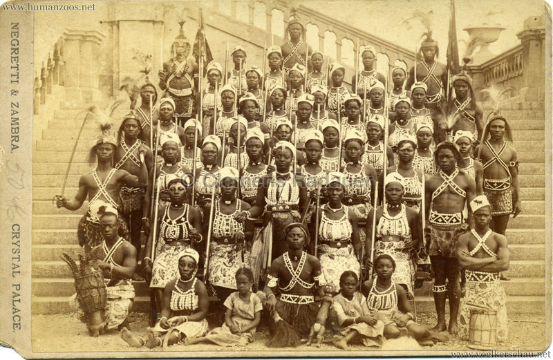 1893 London Crystal Palace - Amazon Warriors from Dahomey