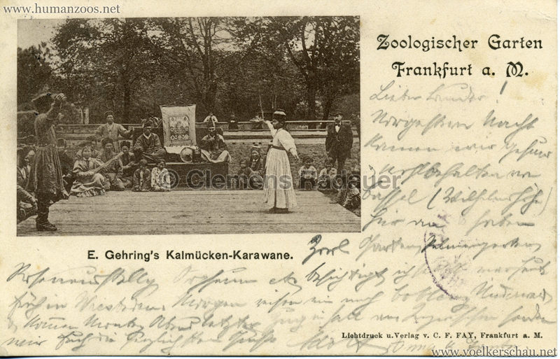 1897 E. Gehrings Kalmücken-Karawane im Zoologischen Garten Frankfurt a. Main 3