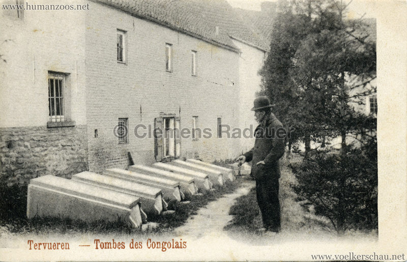 1897 Exposition Internationale de Bruxelles Tervueren - Tombes des Congolais