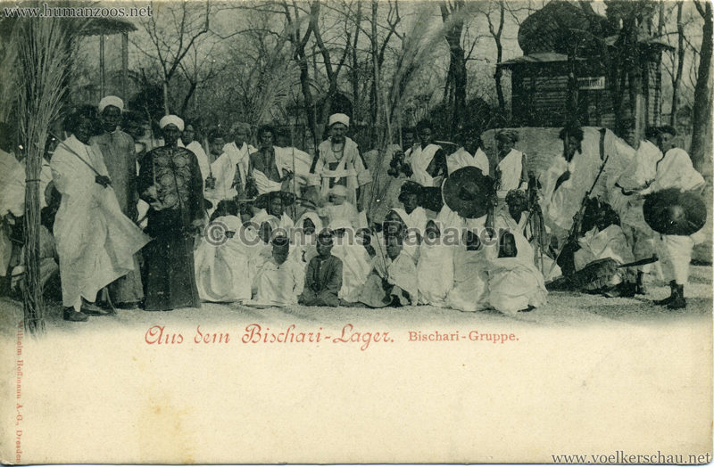 1899 Aus dem Bischari-Lager  1