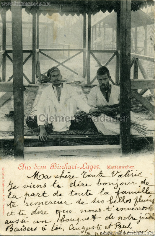 1899 Aus dem Bischari-Lager  4