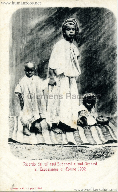 1902 Esposizione di Torino - Villaggi Sudanesi e Sud-Oranesi 1