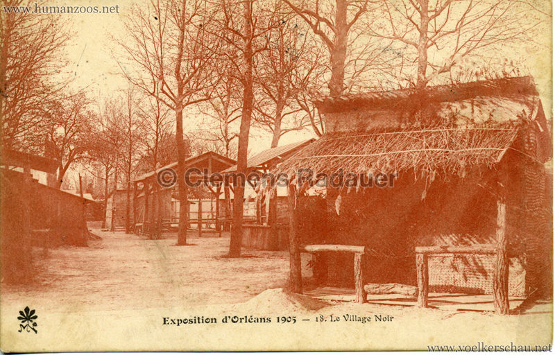 1905 Exposition d'Orleans - 18. Le Village Noir