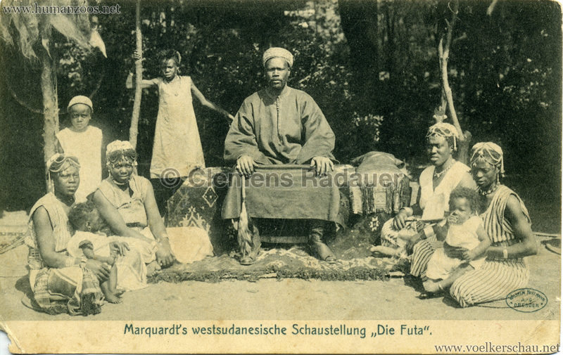 1905 Marquardt's westsudanesische Schaustellung 