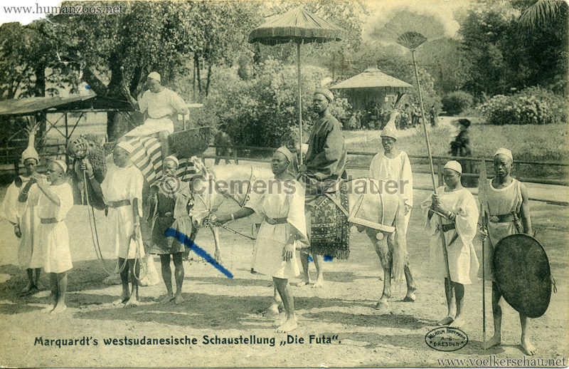 1905 Marquardt's westsudanesische Schaustellung 