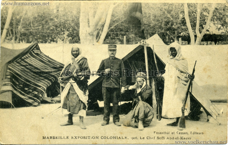 1906 Exposition Coloniale Marseille - Le Chef Soffi Abd-el-Kader