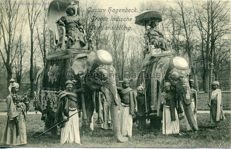 1906 Gustav Hagenbeck. Groote indische Teutoonstelling