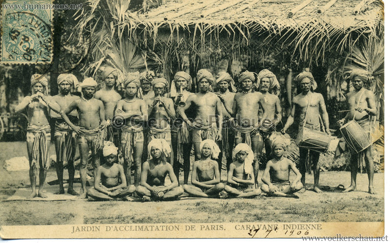 1906 Jardin d'Acclimatation - Caravane Indienne 7