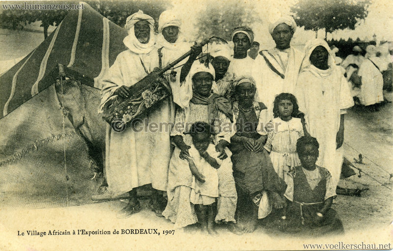 1907 Exposition de Bordeaux - Le Village Africain 4