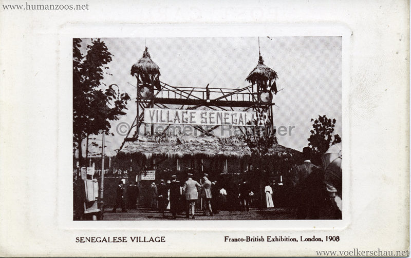1908 Franco-British Exhibition - Senegalese Village
