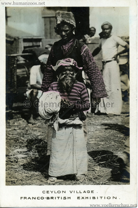 1908 Franco-British Exhibition - Ceylon Village