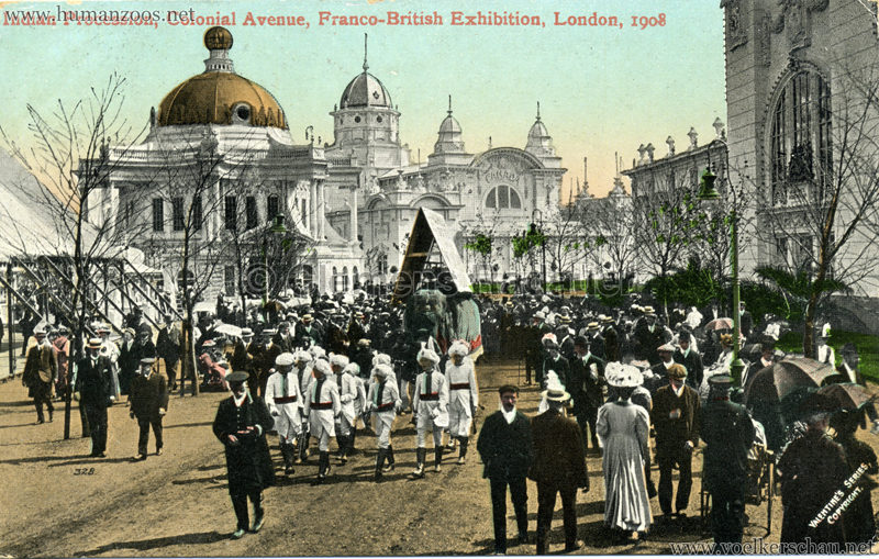 1908 Franco-British Exhibition - Indian Procession