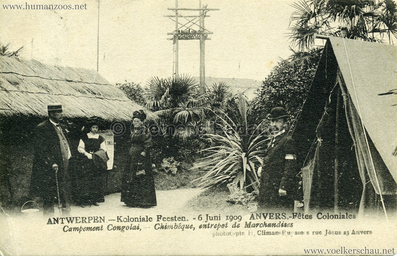 1909 Fêtes Coloniales Anvers - Village Noir 2