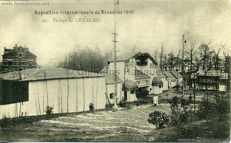 1910 Exposition de Bruxelles - Le Village Sénégalais 2