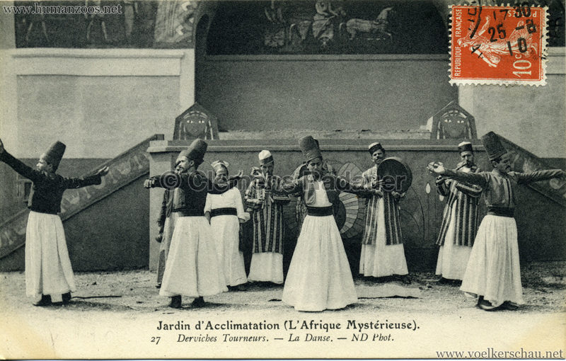 1910 L'Afrique Mystérieuse - Jardin d'Acclimatation - 27. Derviches Tourneurs - La Danse