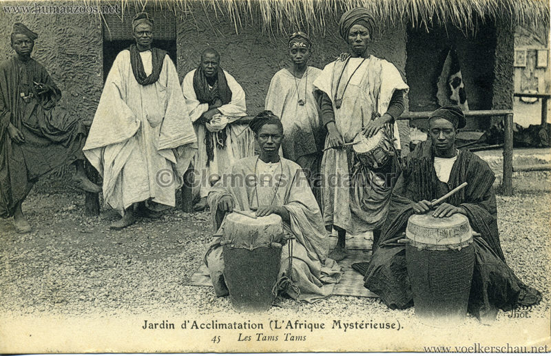 1910 L'Afrique Mystérieuse - Jardin d'Acclimatation - 45. Les Tams Tams