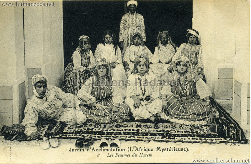 1910 L'Afrique Mystérieuse - Jardin d'Acclimatation - 8. Les Femmes du Harem