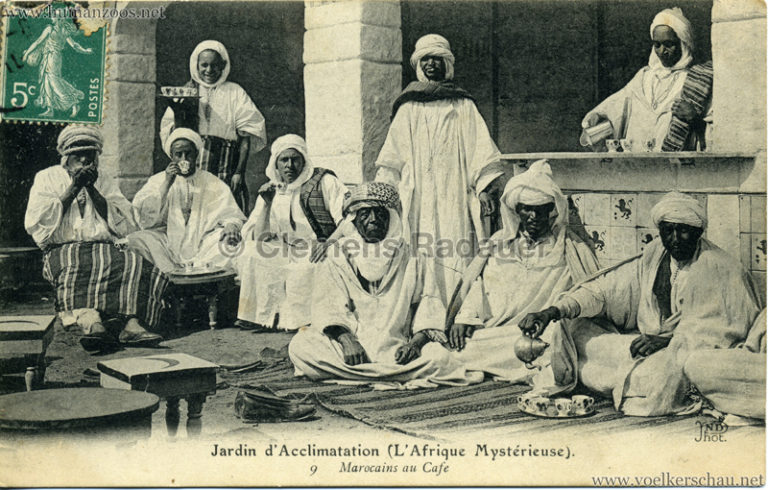 1910 L’afrique Mystérieuse – Jardin D’acclimatation – Human Zoos