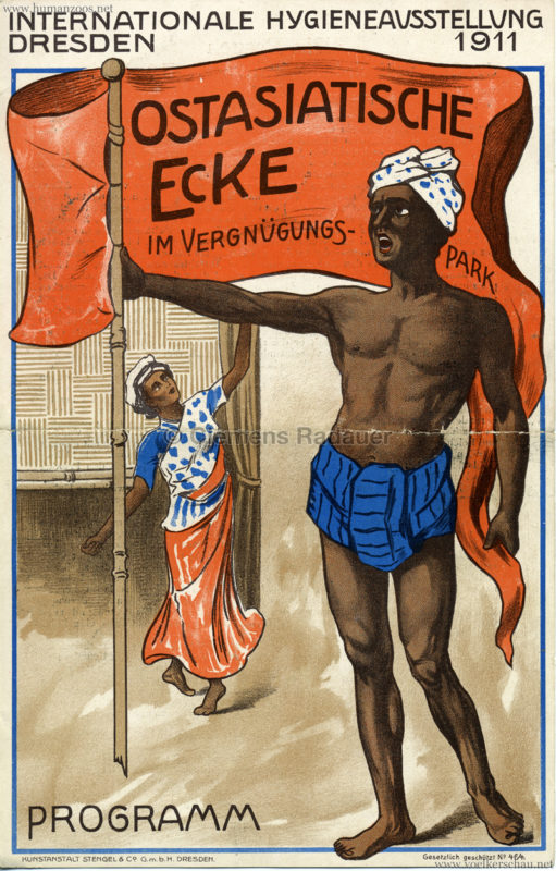 1911 Internationale Hygieneausstellung Dresden - Ostasiatische Ecke 1