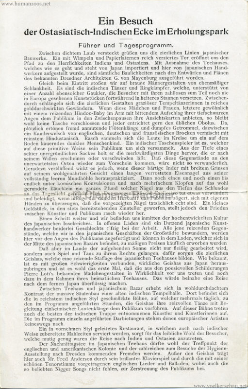 1911 Internationale Hygieneausstellung Dresden - Ostasiatische Ecke 2