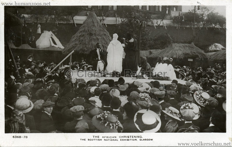 1911 The Scottish National Exhibition - 78. The African Christening
