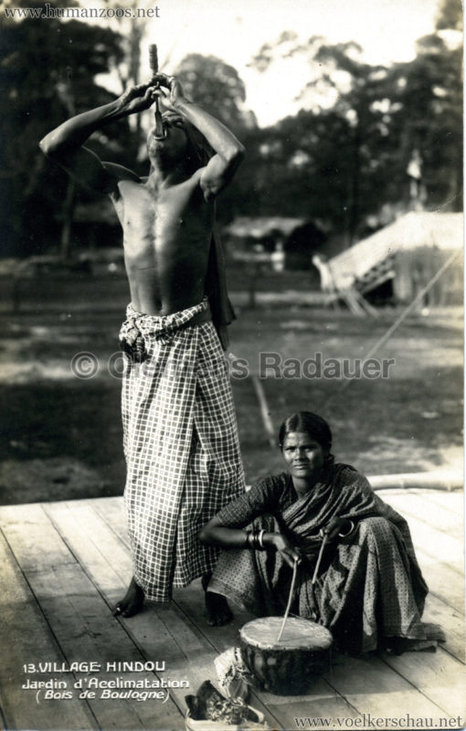 1926 Village Hindou - Jardin d'Acclimatation 13