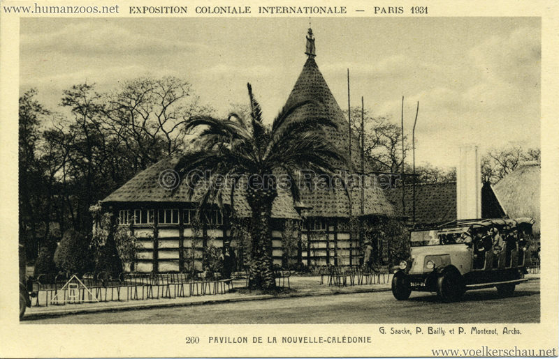 1931 Exposition Coloniale Internationale Paris 260. Pavillon de la Nouvelle-Calédonie