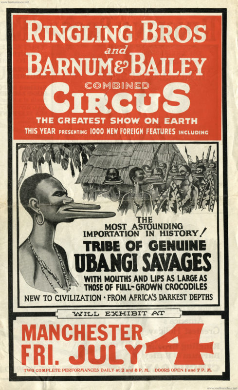 1931 Ubangi Savages - Ringling Bros - Programmheft 2 1