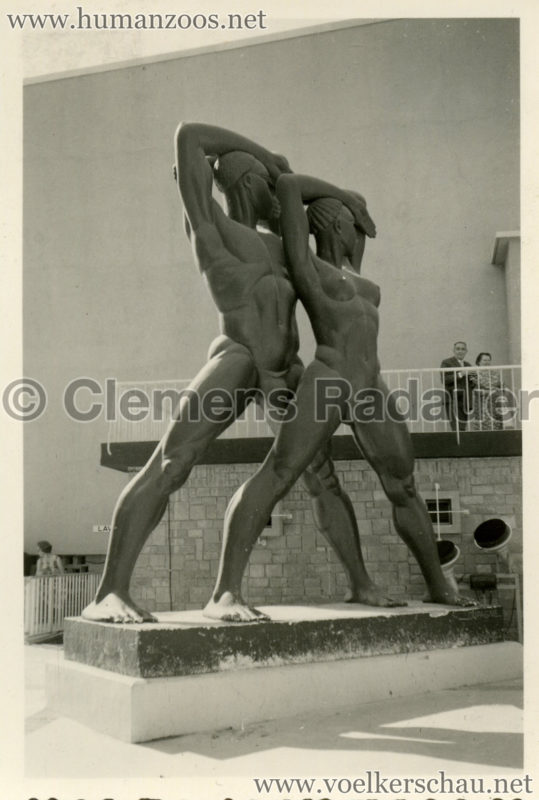 1958 Exposition Universelle Bruxelles - Afrikanische Statuen 2