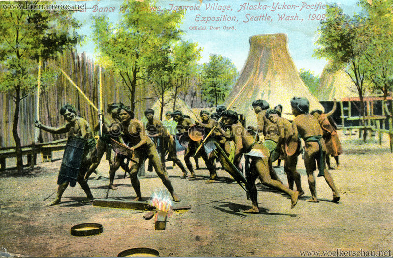 5346. War Dance of Natives