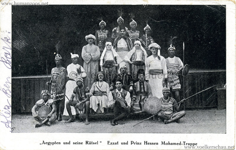 Aegypten und seine Rätsel - Ezzat und Prinz Hessen Mohamed-Truppe 1