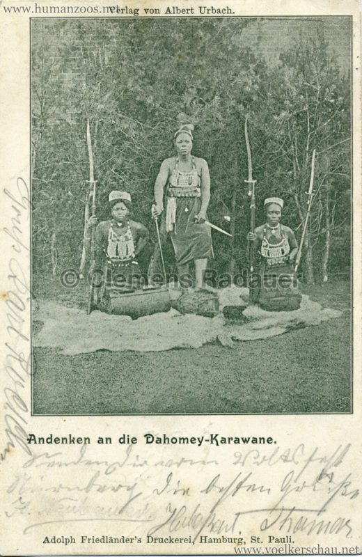 Andenken an die Dahomey-Karawane 3