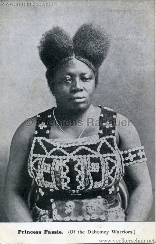 Princess Fassie - Of the Dahomey Warriors