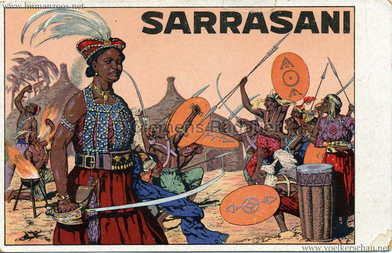 Sarrasani - Afrikanische Kriegerin