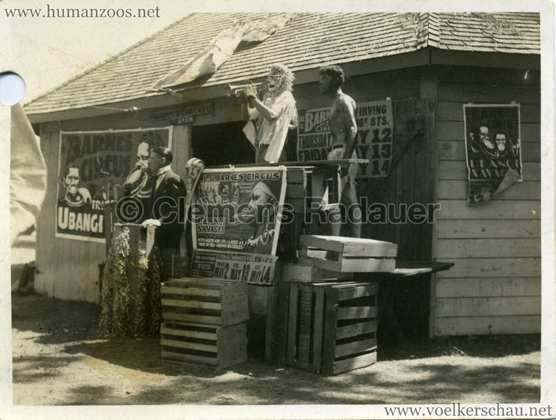 1931/1932 Ubangi Savages - Circus promotion