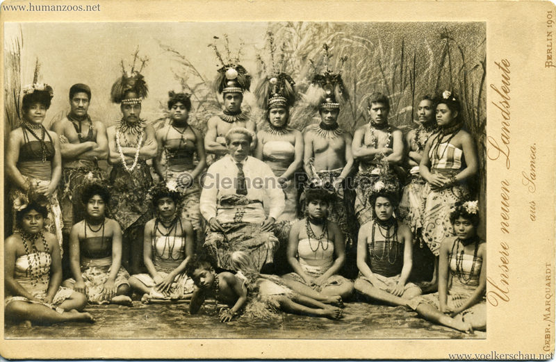 1901 Unsere neuen Landsleute aus Samoa, Berlin 1901