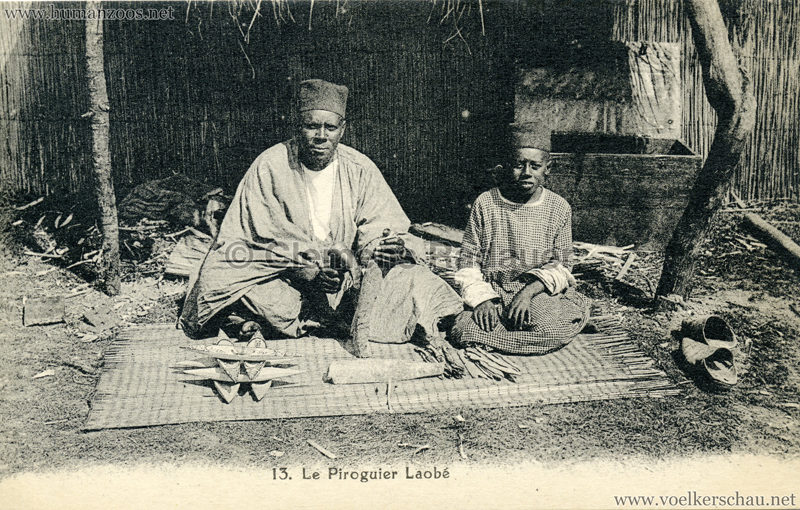 Village Africain (???) - 13. Le Piroguier Laobé