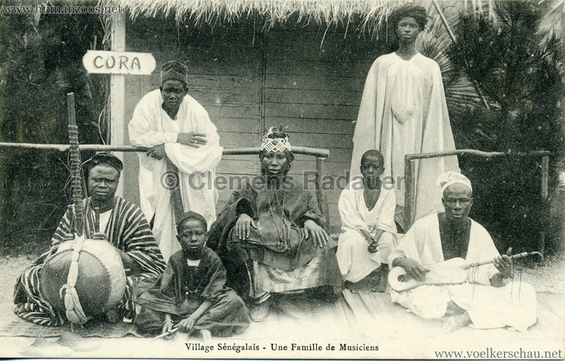 Village Senegalais - Une famille de Musiciens 1909.08.13 VS