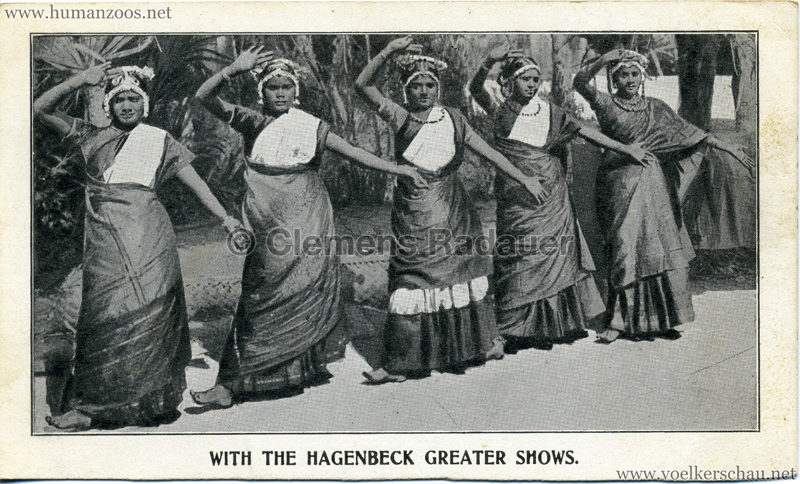 1906 With the Hagenbeck Greater Shows 1