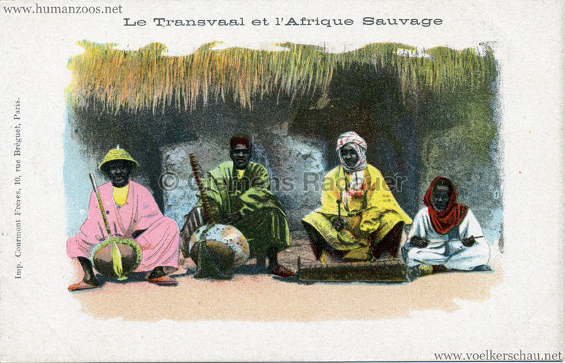 1900 Le Transvaal et l'Afrique Sauvage - 